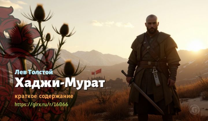 Хаджи-Мурат, Толстой, краткое содержание Лев Толстой Читать краткий пересказ романа Льва Толстого «Хаджи-Мурат».