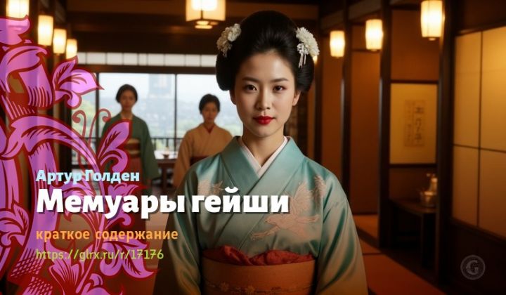 Мемуары гейши, Голден, краткое содержание Артур Голден Читать краткий пересказ книги Артура Голдена «Мемуары гейши».